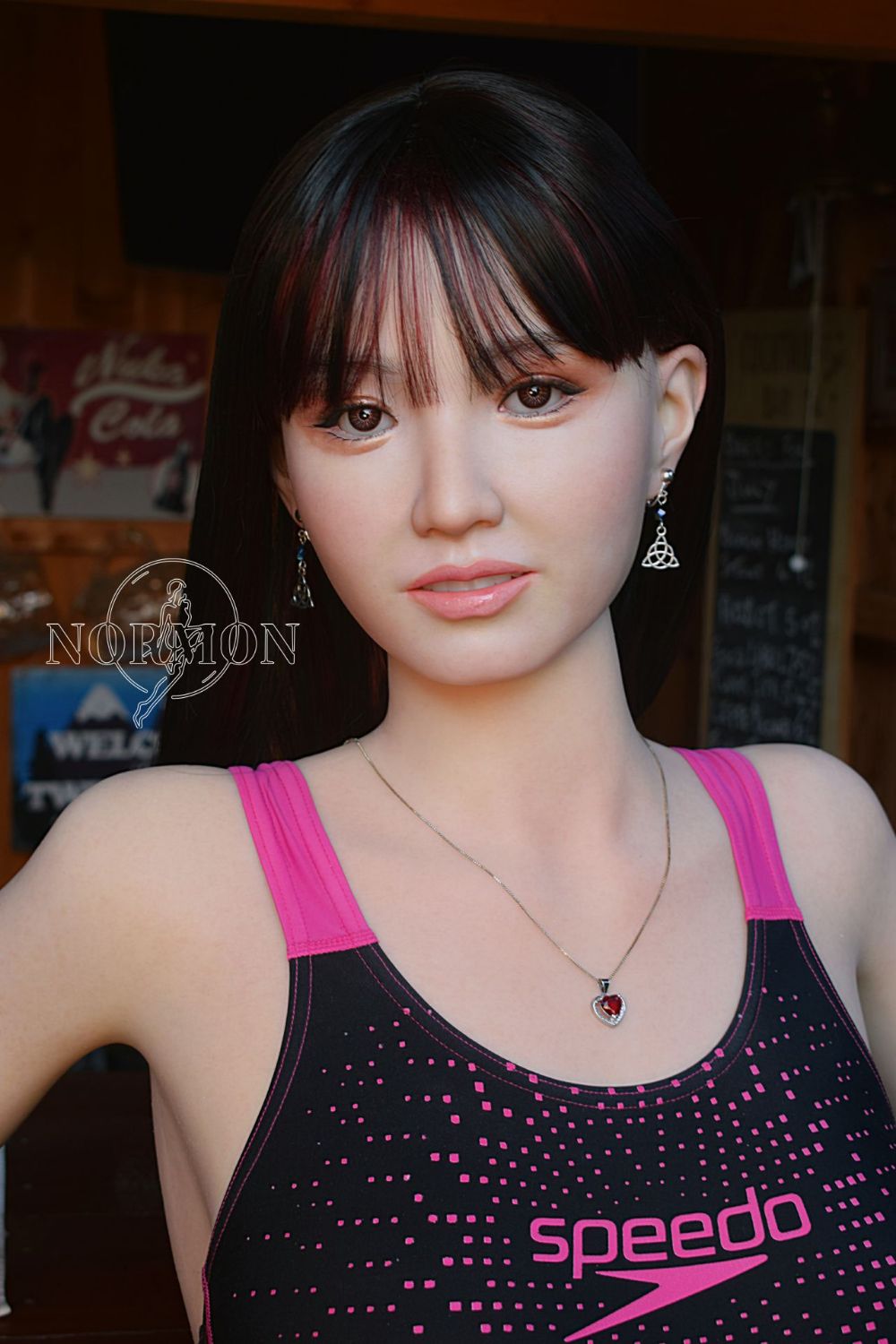 Picture of Normon 166CM/5ft5 C Cup Super Realistic Skin Silcione Sex Doll Asia Girl Kimiko