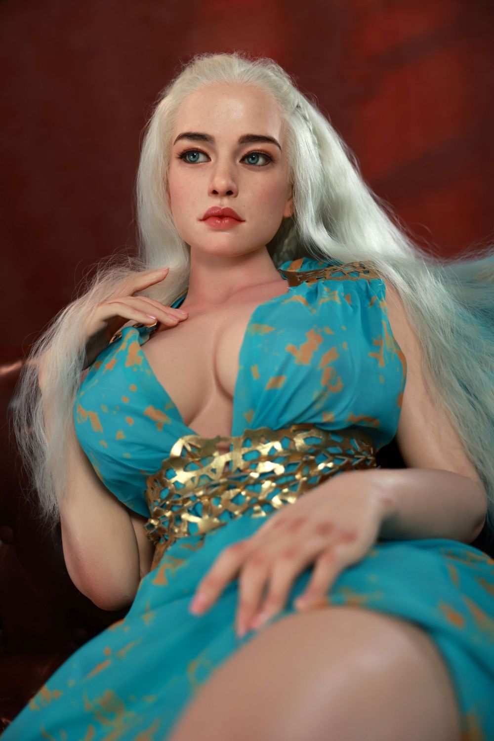 Picture of 163CM/5ft4 F Cup Realistic Silicone Sex Dolls Eve