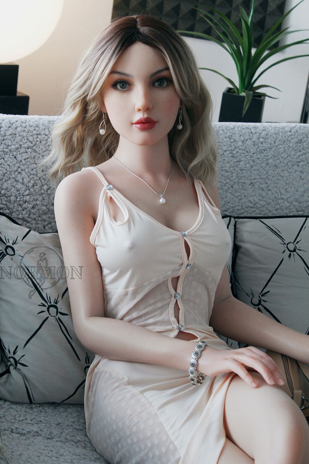 Picture of 165A cm/5ft4 C-cup Life Like Silicone Love Sex Dolls Tammy