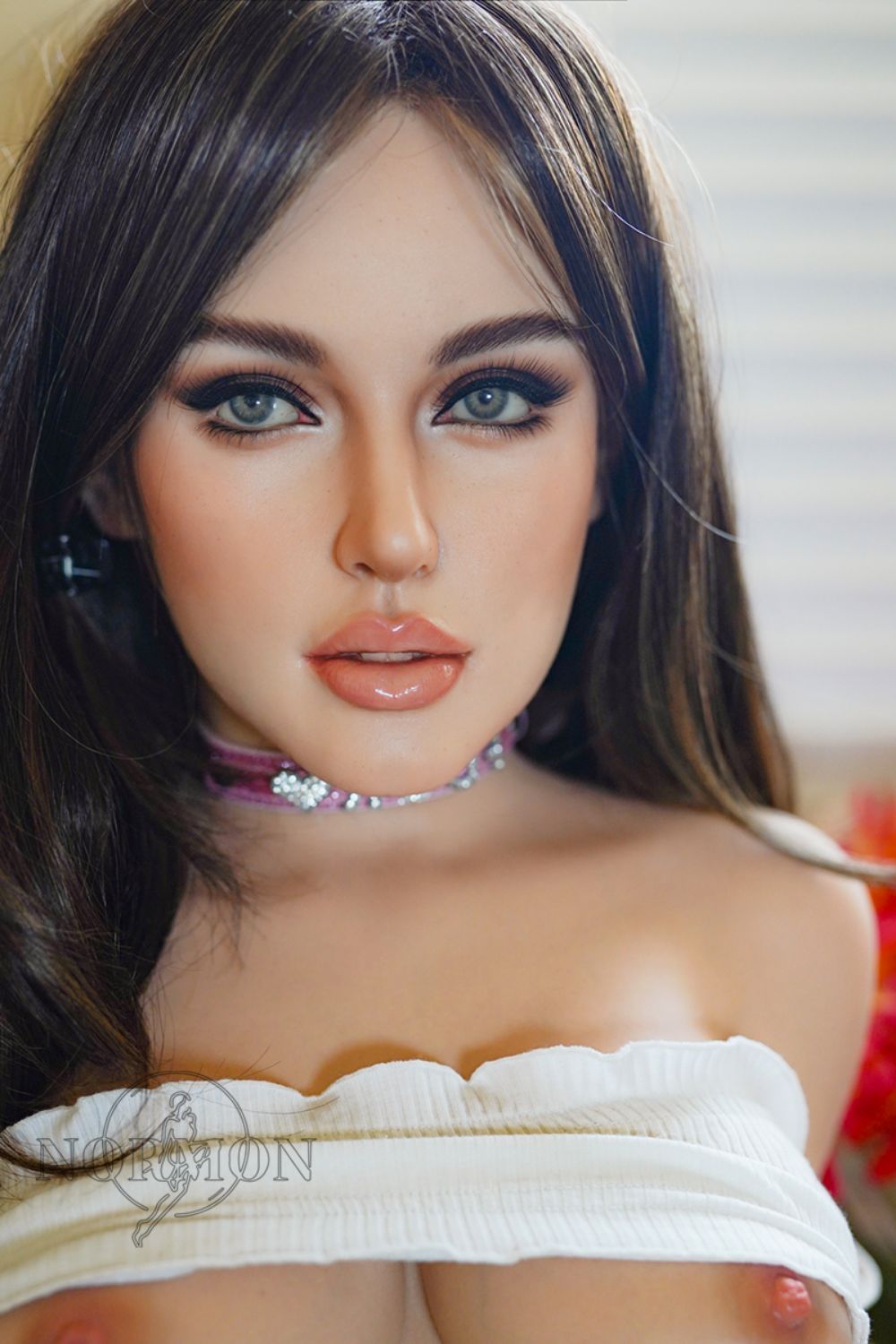 Picture of 165cm/5ft4 C-cup Life Size Silicone Sex Dolls Julie