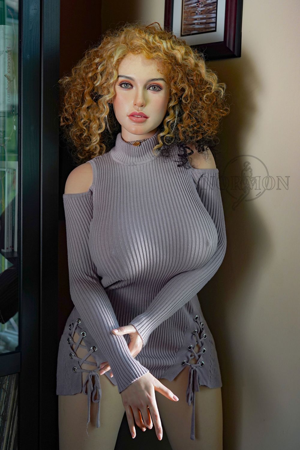 Picture of 162cm/5ft3 I-cup BBW Silicone Sex Doll Ida