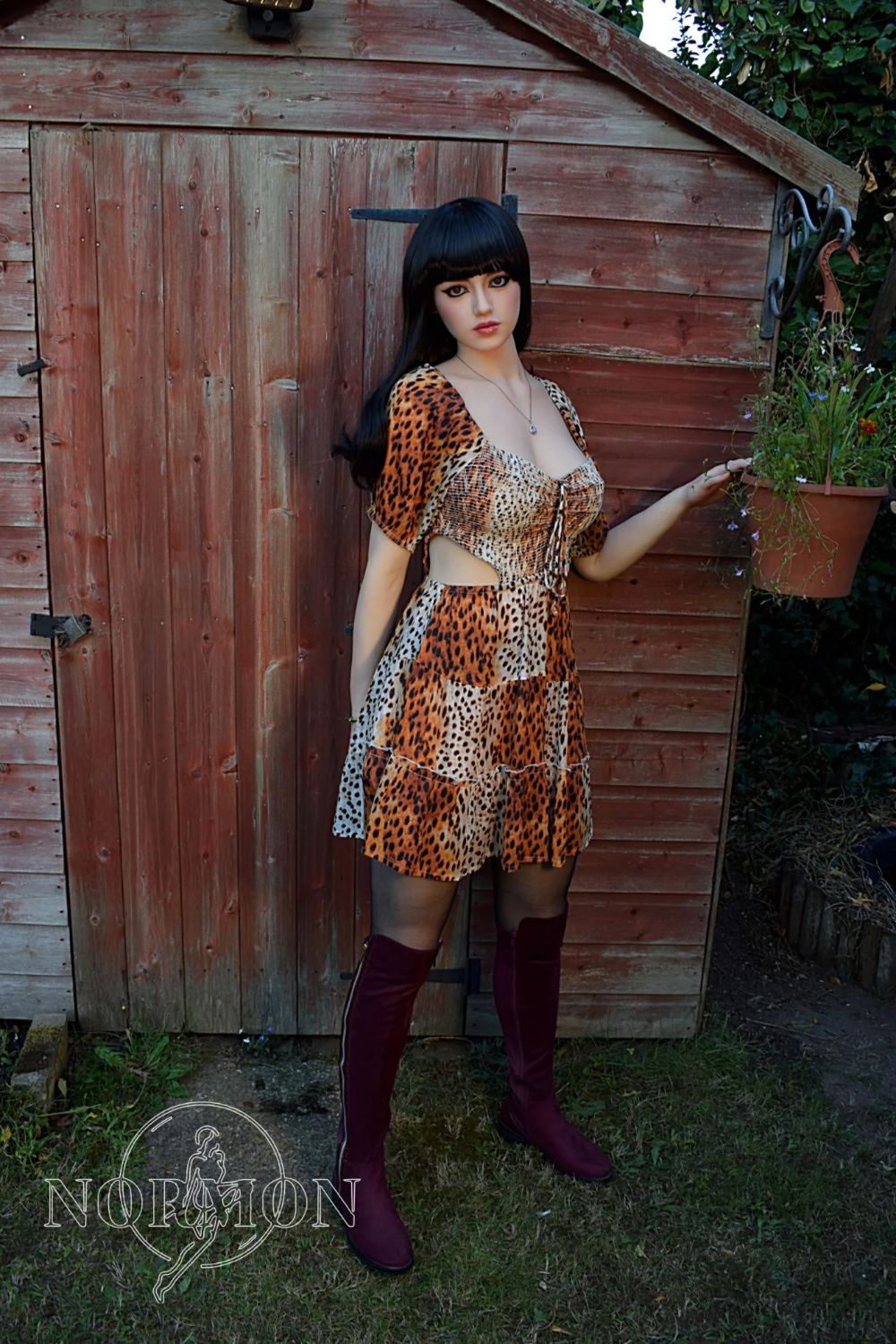 Picture of 166CM/5ft5 C Cup Super Realistic Skin Silicone Sex Doll - Suki