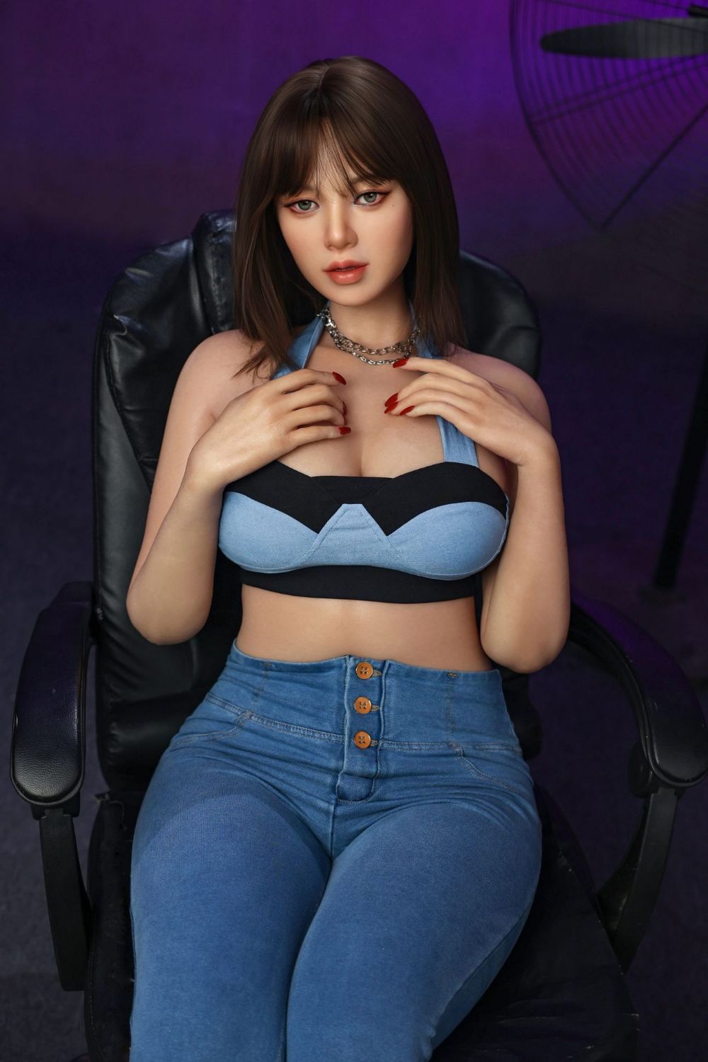 Picture of EU In Stock 175cm/5ft9 Full size H-CUP realistic silicone sex doll - Cindy